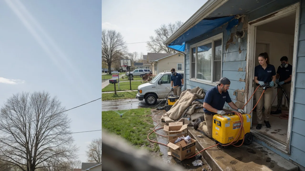 Basement Flood Cleanup in University City, MO near me